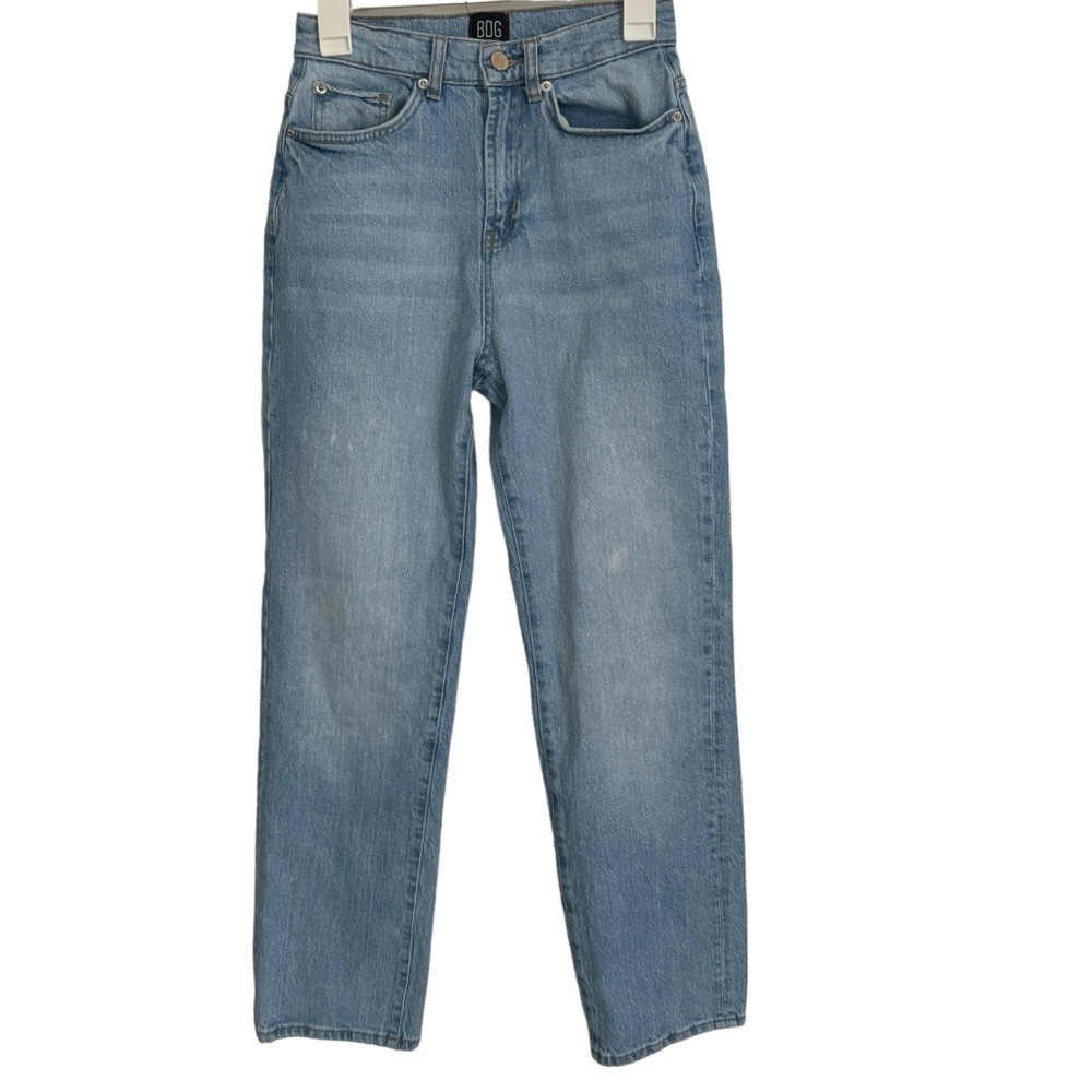 BDG Blue Stretch Comboy Denim High Rise Jeans Sz 26